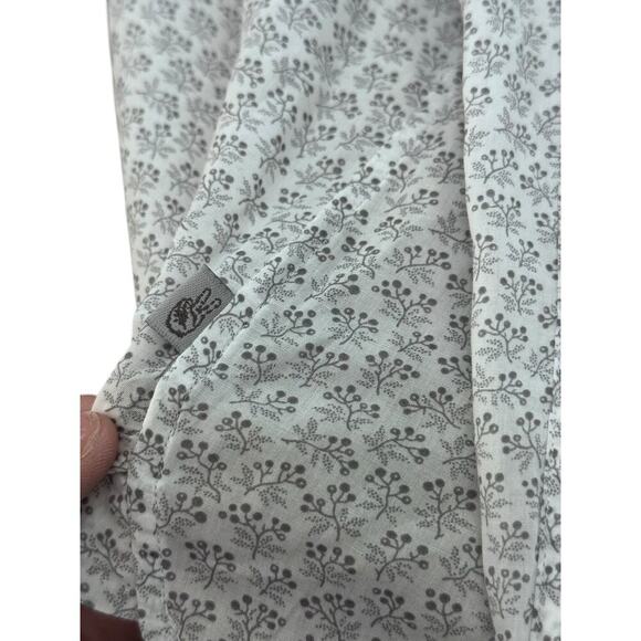 John Varvatos Men's Floral Print Long Sleeves Button Down Shirt Size Medium - Picture 4 of 7